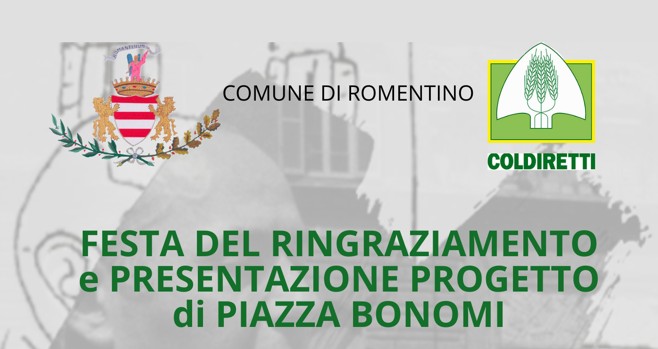 Festa del ringraziamento e presentazione progetto Piazza Bonomi